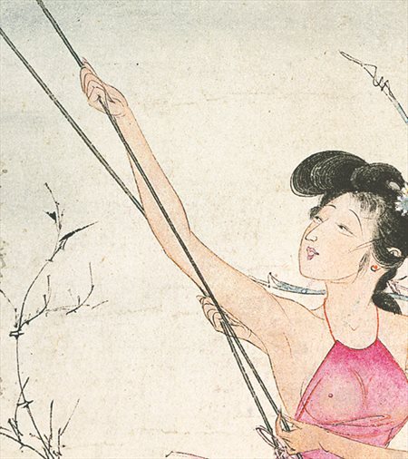 邹城-胡也佛的仕女画和最知名的金瓶梅秘戏图